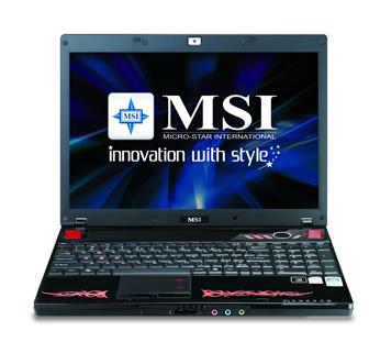 Notebook MSI GX600