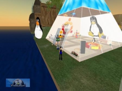 Ubuntu en Second Life