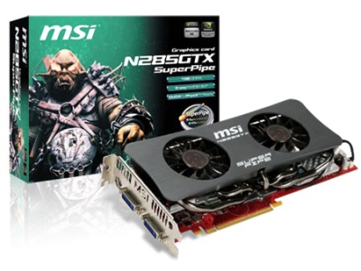 MSI N285GTX SuperPipe MSI N285GTX SuperPipe