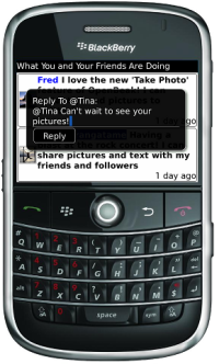 Twitter en BlackBerry con OpenBeak
