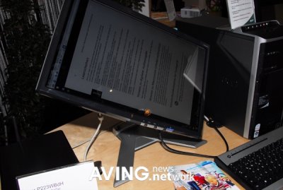 Monitor Acer P223WBdH, un LCD inclinable (tilt)