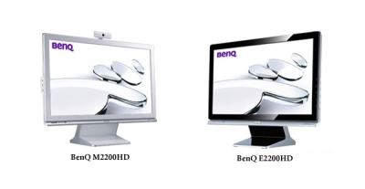 Monitores LCD BenQ E2200HD y M2200HD