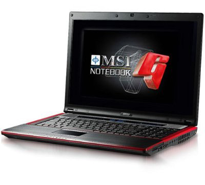 Notebook MSI GT735