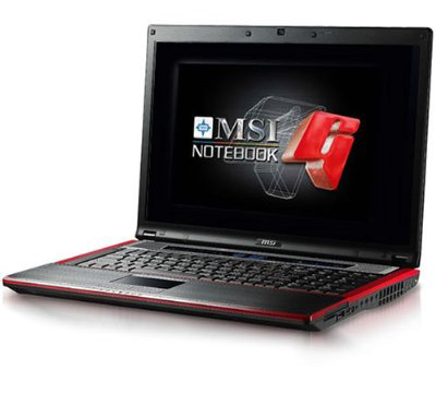 Notebook MSI GX630