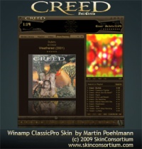 skin winamp: cPro - Creed - Full Circle