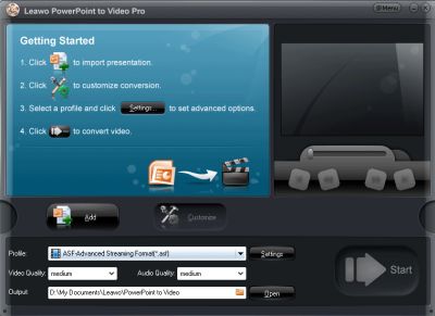 Acoolsoft PPT2Video Converter